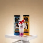 زيت البرهان الاصفر و الازرق الكبير  + عبوة شامبو صغير هدية