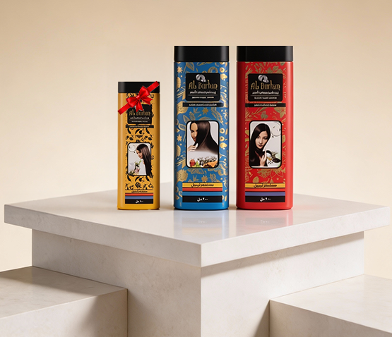 3 زيت البرهان الاحمر و الازرق الكبير + البرهان الاصفر صغير هدية - الصورة 1